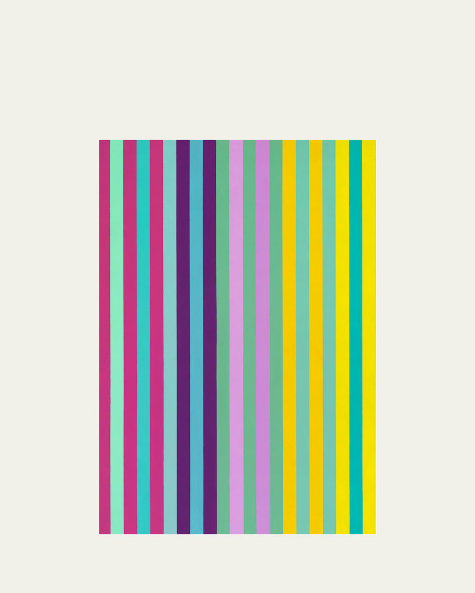 "Linear Equation 12" Original Painting by Christine Ruksenas-Burton